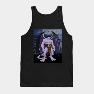 Gargoyles Cartoon - Goliath in the City Tank Top